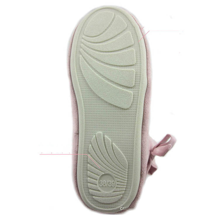 Removable And Washable Bow Style Heated Shoes