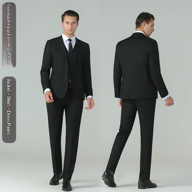 Slim-fit Formal Mens Stylish Casual Suit