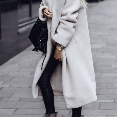 Dames Winter Lang Bont vest