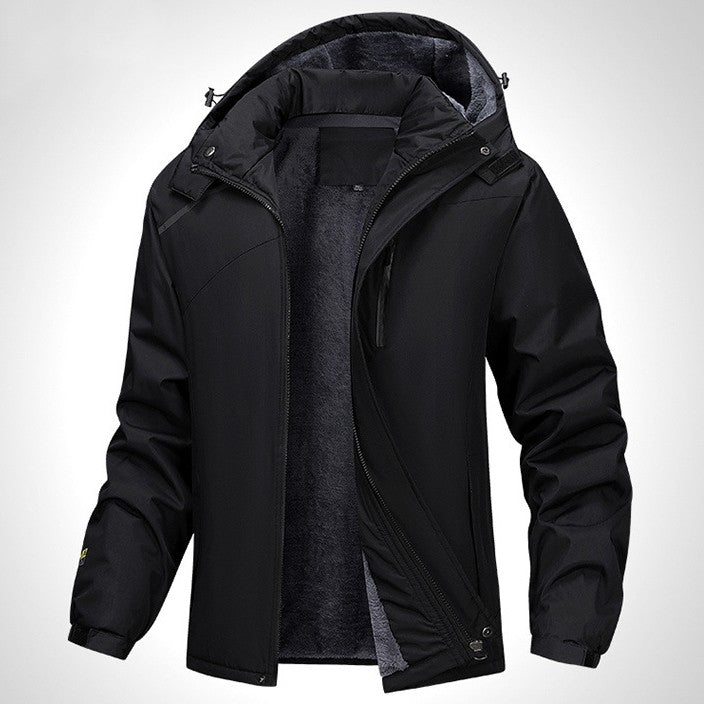 Plus Size Loose And Warm Coat For Men