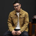 Fashionable Loose-Fit Plus-Size Denim Jacket For Men