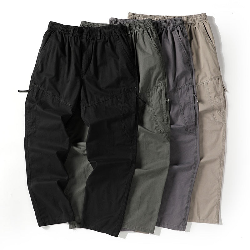 Oversized Cargo Pants Casual Loose Men