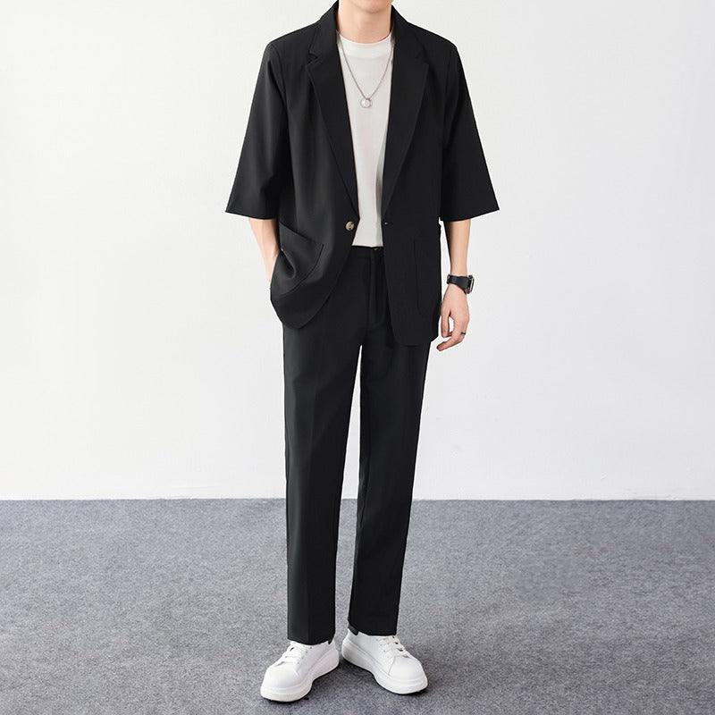 Men's Korean-style Trendy Blazer Fashion Casual Suit