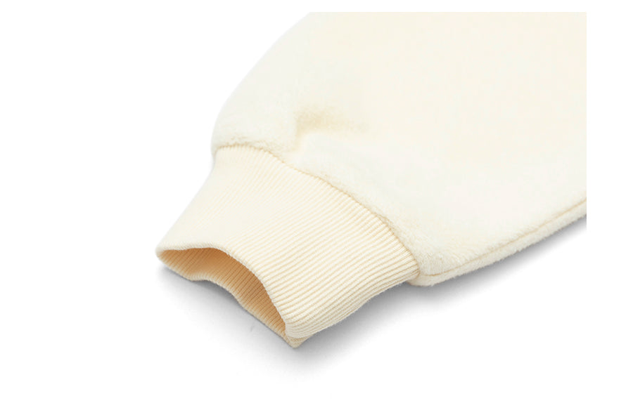 Men's Half  Tube Reverse Bottom Embroidered Sweatshirt