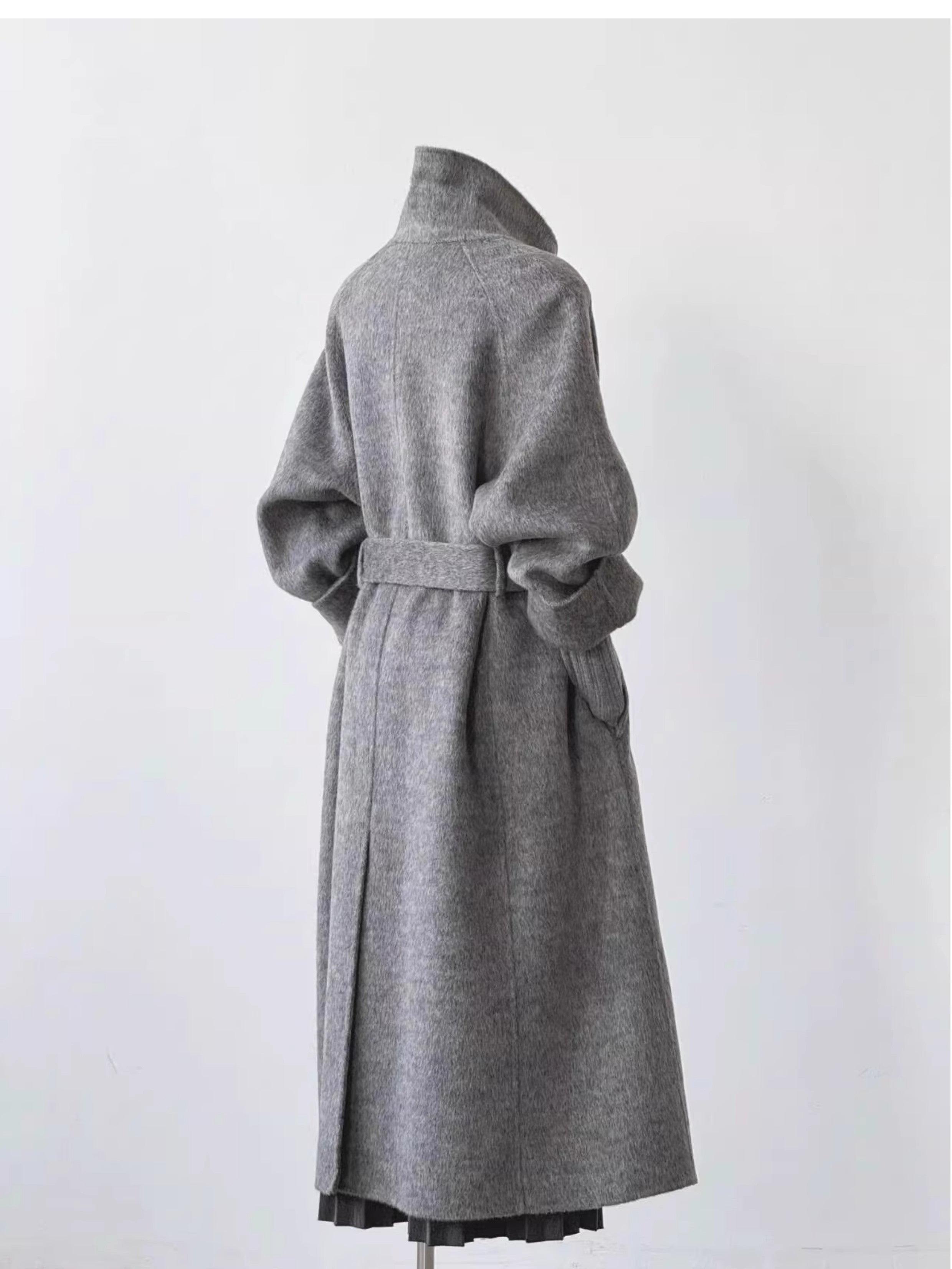 Fashionable Double-sided Cashmere Coat For Women