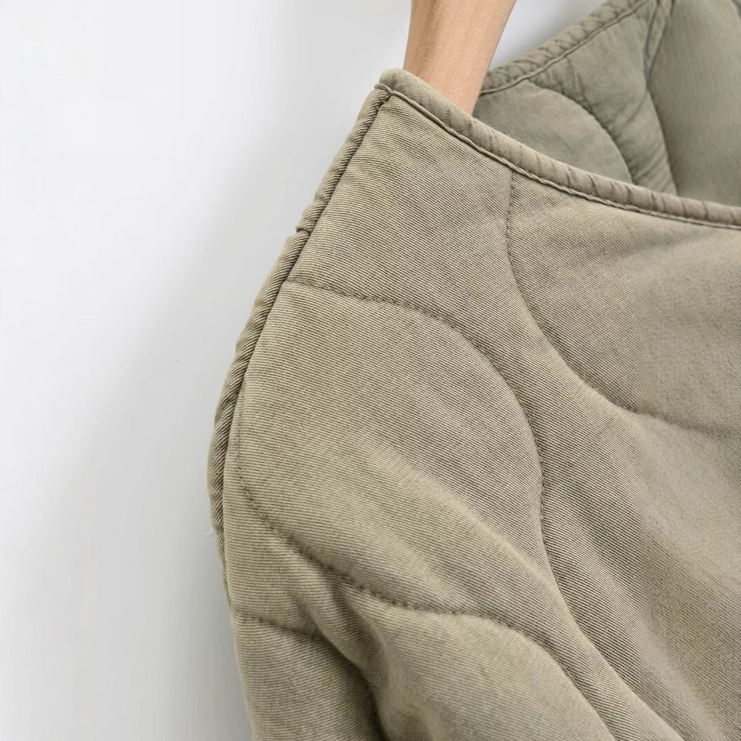 Women's Fashionable Casual Loose Cotton Padded Jacket