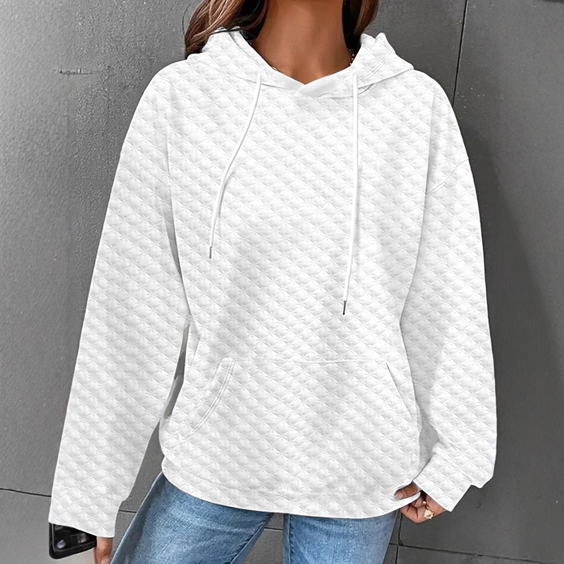 Women's Long Sleeve Sweatshirt Casual And Fashionable Pullover Hoodie