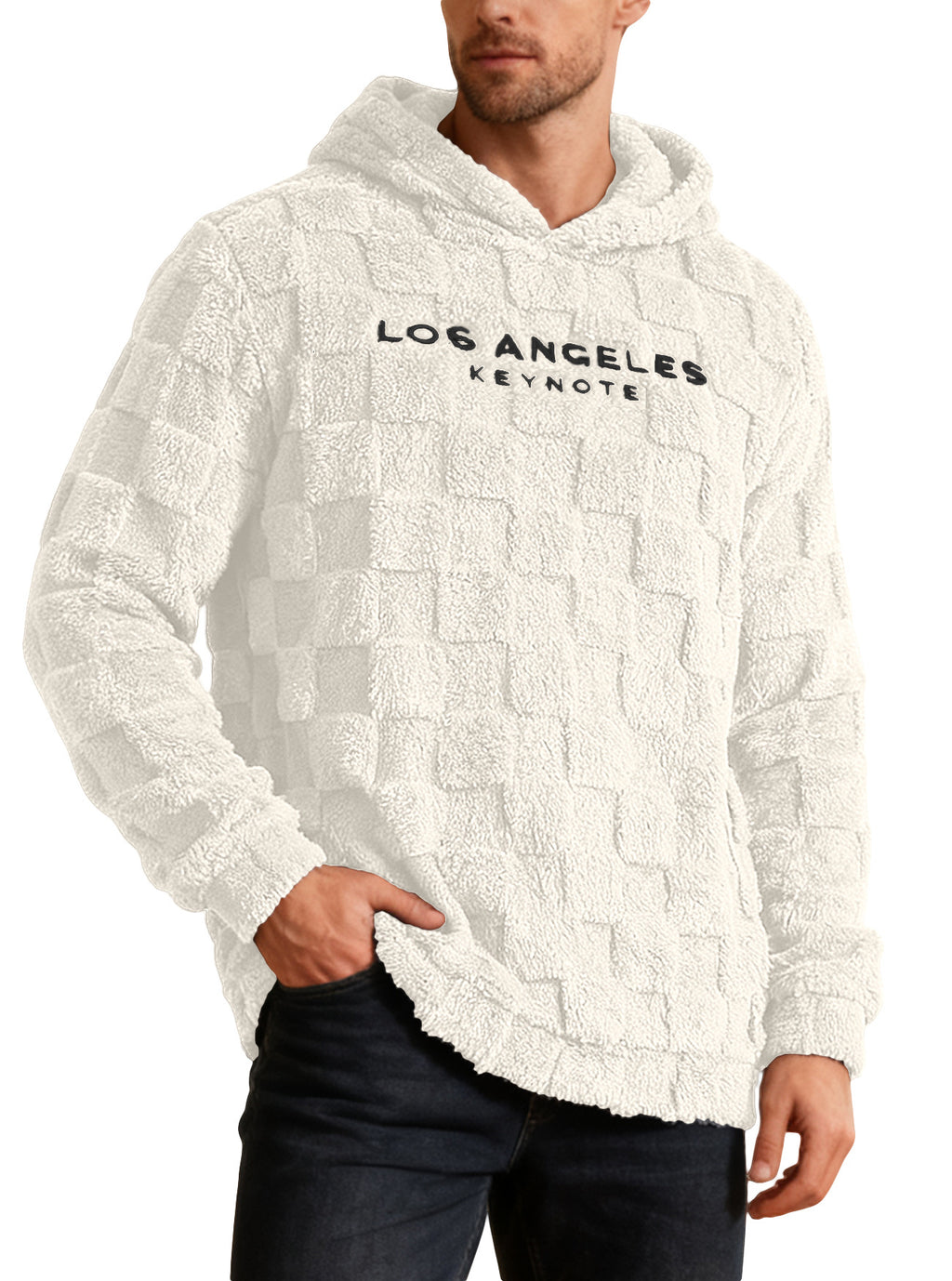 Men's Hooded Embroidered Loose Leisure Sports Hooded Sweater