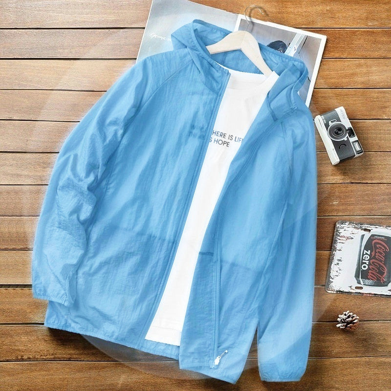 Summer Sun Protection Quick-drying Wind Shield Ice Silk Ultra-thin Sun-protective Clothing