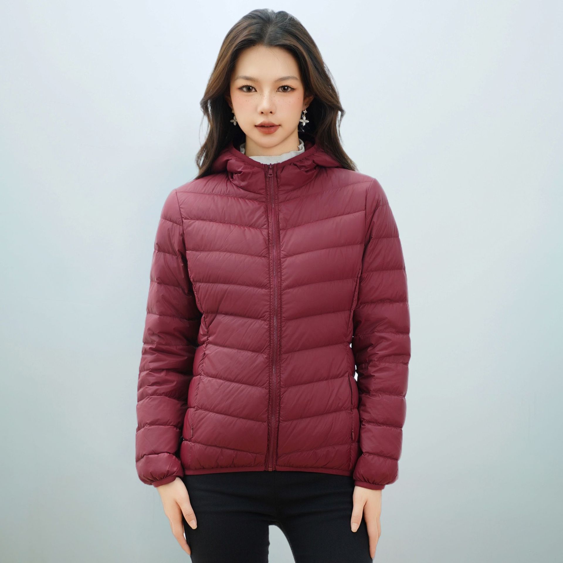 Women's Lightweight Down Jacket For FallWinter