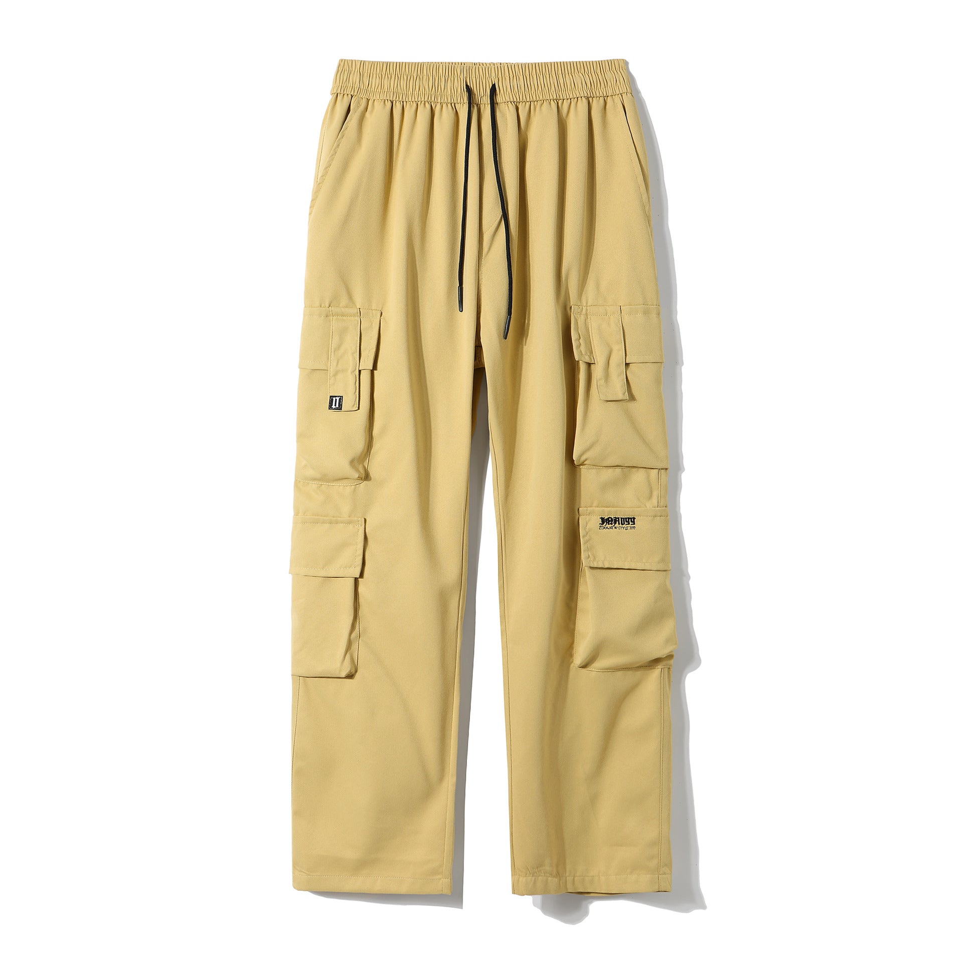 Retro Functional Multi-pocket Cargo Pants Men