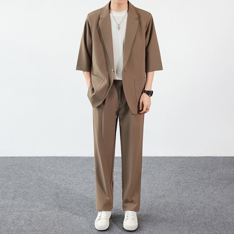 Men's Korean-style Trendy Blazer Fashion Casual Suit